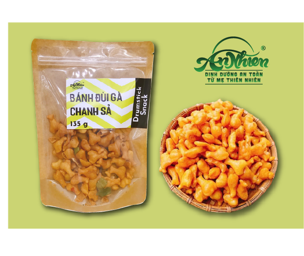  Bánh ăn kiêng đùi gà chanh sả  (Drumstick snack) 