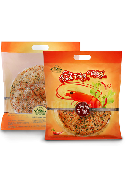  Bánh Tráng Nướng Tôm Cay (Spicy Grilled Paper With Shrimp) 