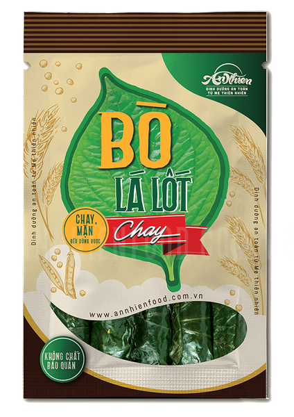  Bò Lá Lốt Chay (Vegan Grilled Beef Wrapped In Wild Betel Leaf) 