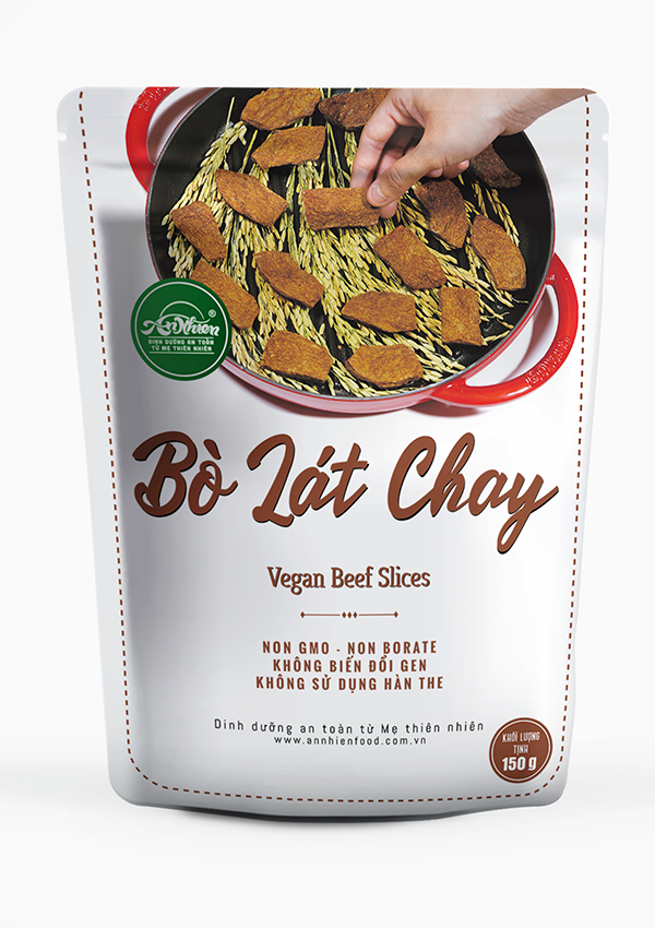  Bò Lát Chay 150g (Vegan Soy Beef Slices 150 grams) 