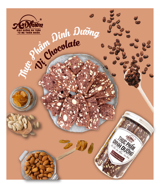  Thực phẩm dinh dưỡng vị chocolate (Chocolate biscotti) 