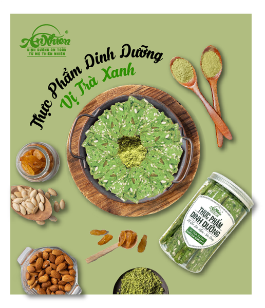  Thực phẩm dinh dưỡng vị Trà Xanh (Matcha biscotti) 