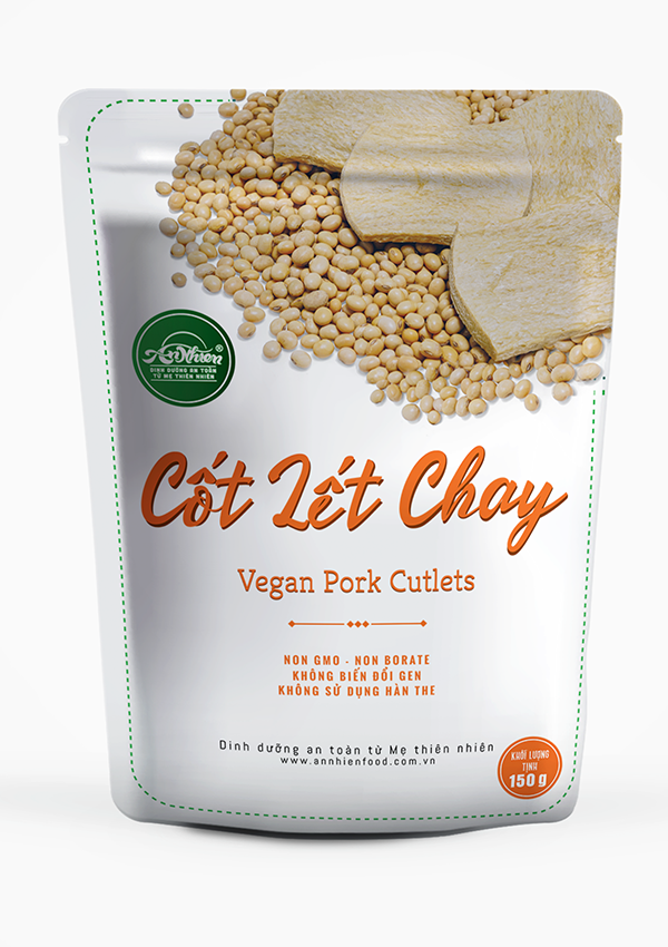  Cốt Lết Chay 150g (Vegan Soy Pork Cutlets 150 grams) 