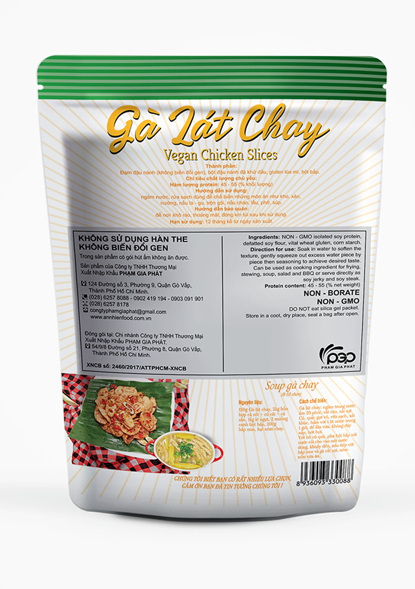  Gà Lát Chay 150g (Vegan Soy Chicken Slices 150 grams) 