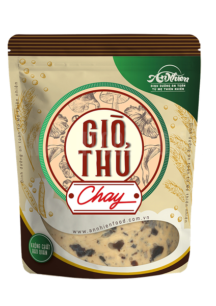  Giò Thủ Chay (Vegan Baloney with Mushroom) 