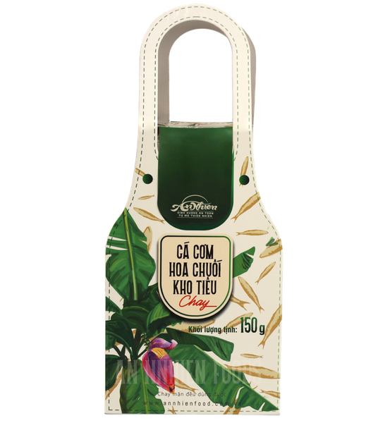 Cá Cơm Hoa Chuối Kho Tiêu Chay (Vegan Spicy Roasted Anchovy) 