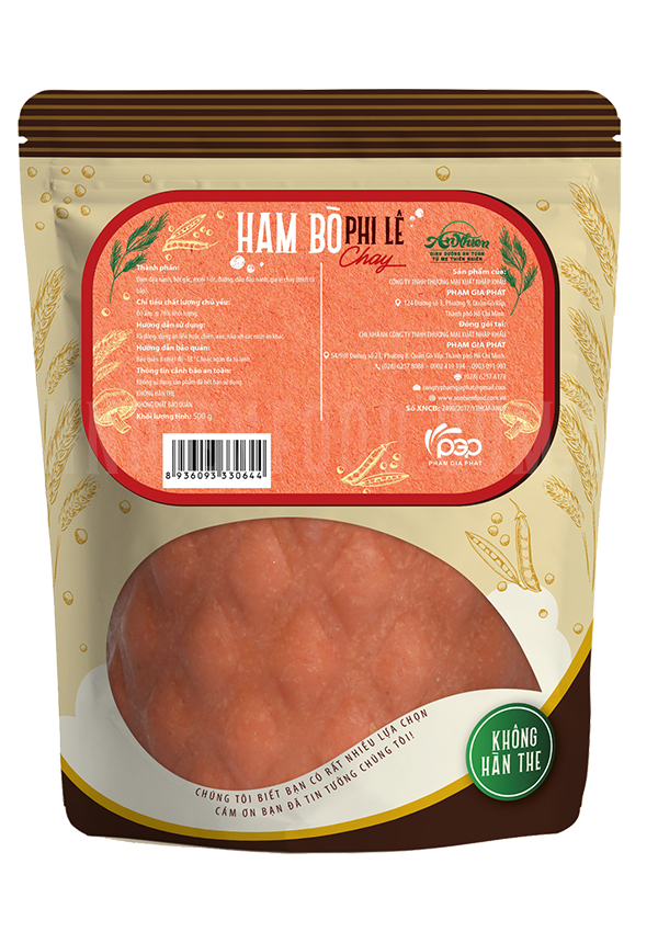  Ham Bò Phi Lê Chay (Vegan Ham Beef Loaf) 