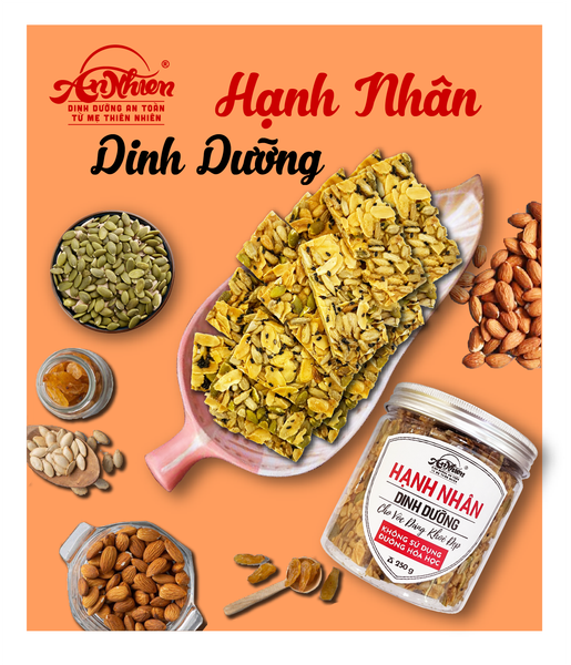  Hạnh Nhân Dinh Dưỡng (Almond brittle) 