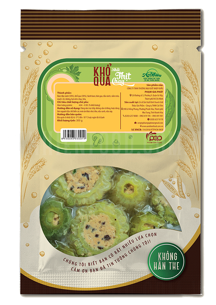 Khổ Qua Nhồi Thịt Chay (Vegan Braised Stuffed Bitter Melon) 