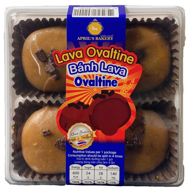  Bánh Lava Ovaltine 143g (Lava Ovaltine ) 