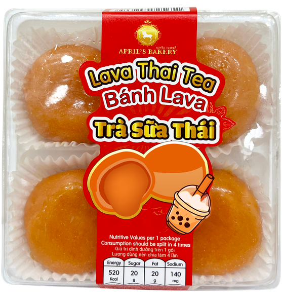  Bánh Lava Trà Sữa Thái (Lava Thai Tea) 143g 
