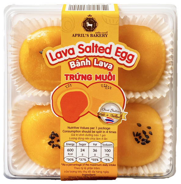  Bánh Lava Trứng Muối (Lava Salted Egg) 