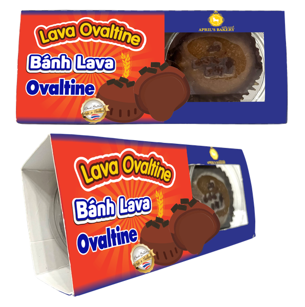  Bánh Lava Ovaltine 143g (Lava Ovaltine ) 