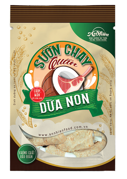  Sườn Chay Quấn Dừa Non (Vegan Ribs With Copra) 