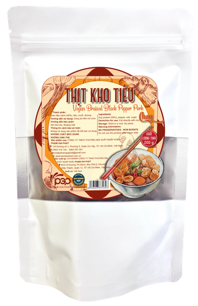  Thịt Kho Tiêu Chay 