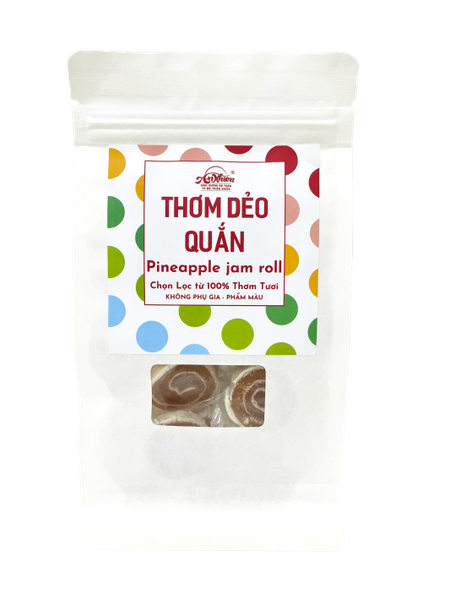  Thơm Dẻo Quắn (Pineapple jam roll) 
