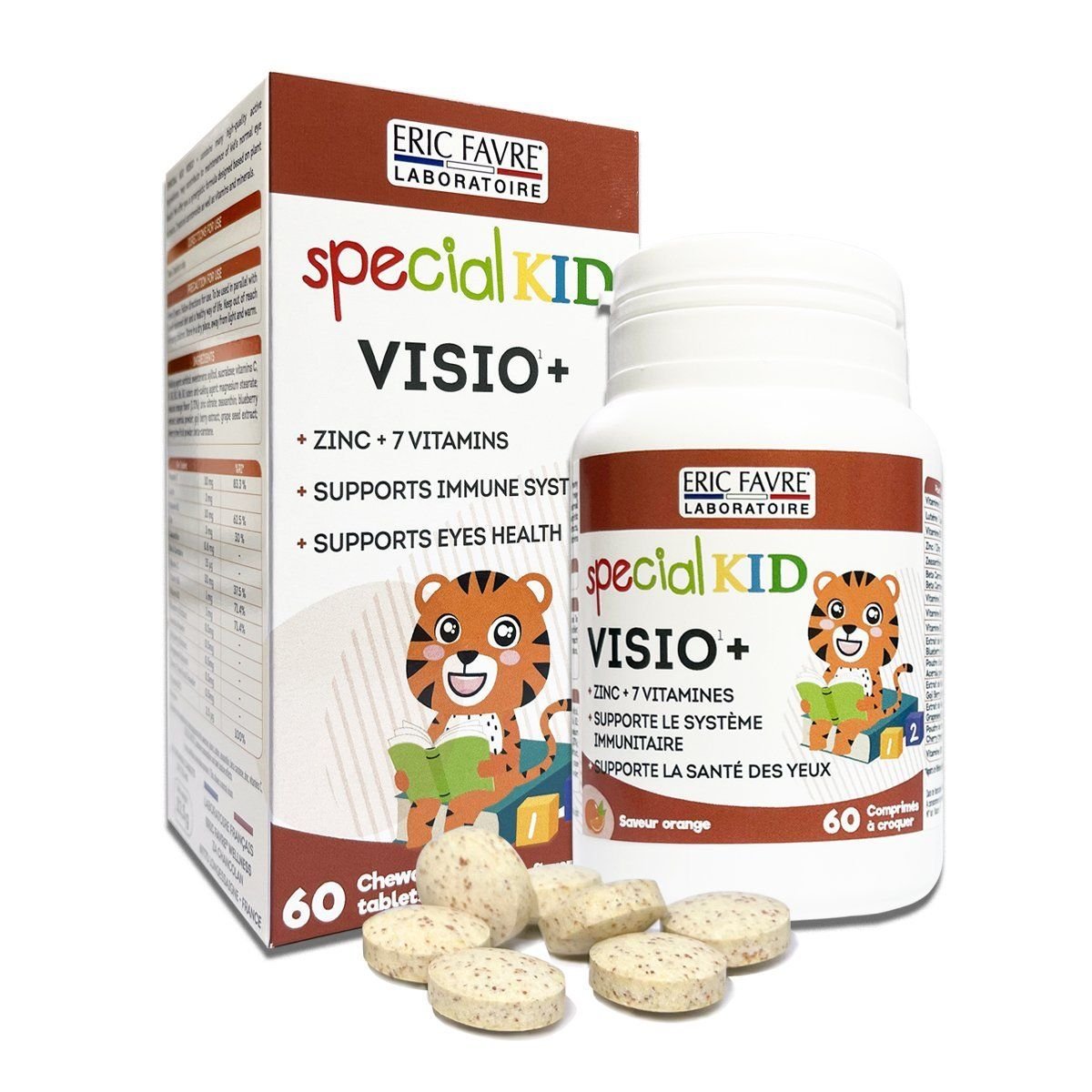  Special Kid Visio+ - Hỗ trợ đôi mắt khỏe mạnh [Hộp 60 viên – Nhập khẩu Pháp] 