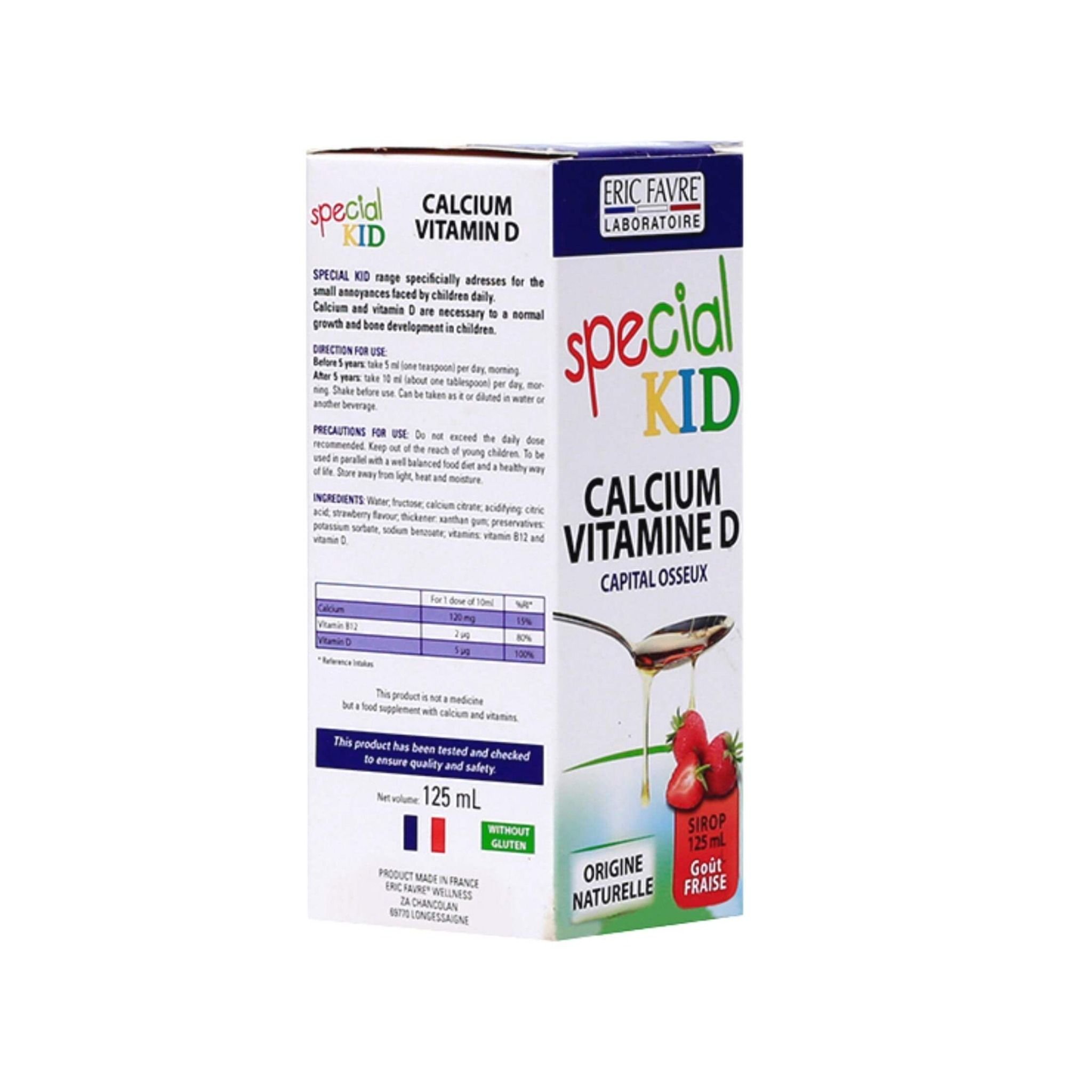  TPBVSK Special Kid Calcium Vitamine D - Giúp con cao lớn hơn [Nhập khẩu Pháp] 