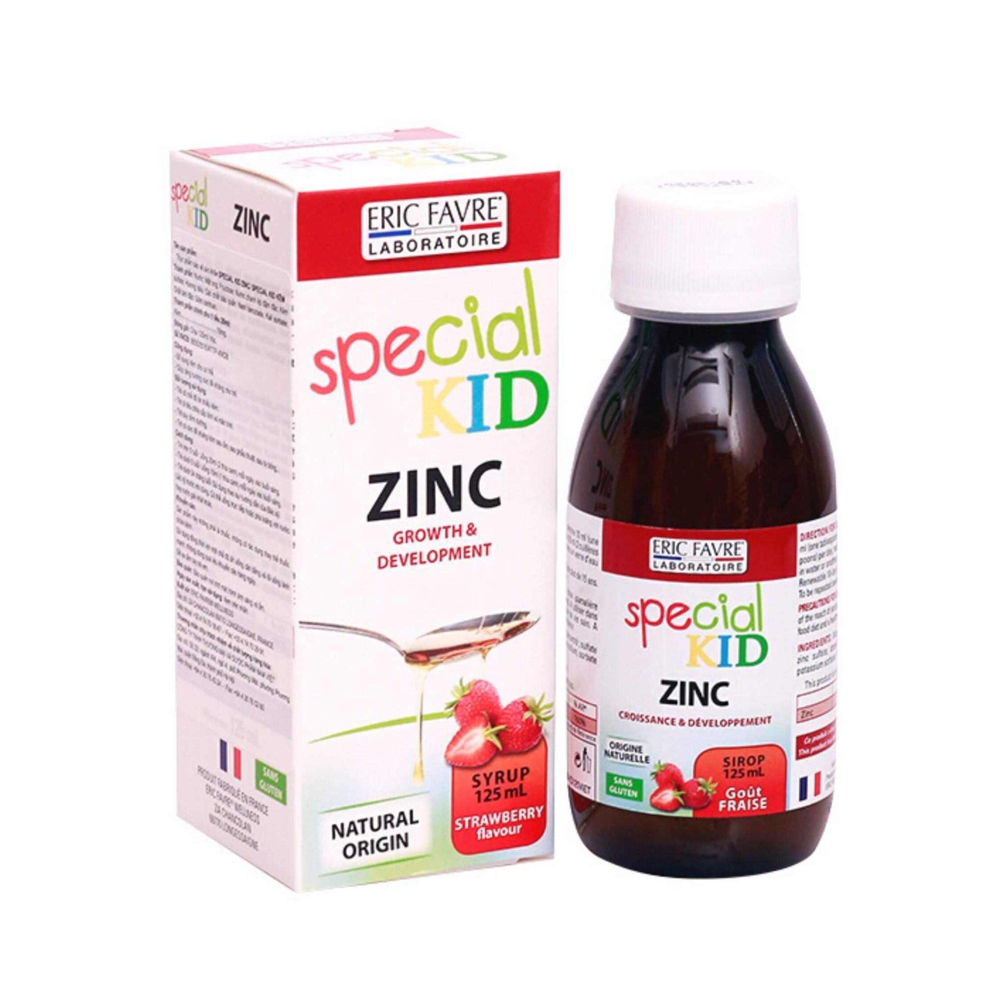  Special Kid Zinc - Siro bổ sung kẽm, tăng đề kháng cho trẻ  [Nhập khẩu Pháp] 