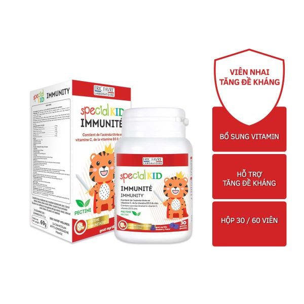 TPBVSK Special Kid Imuminite Gommes - Hỗ trợ tăng cường sức đề kháng [Nhập khẩu Pháp] 