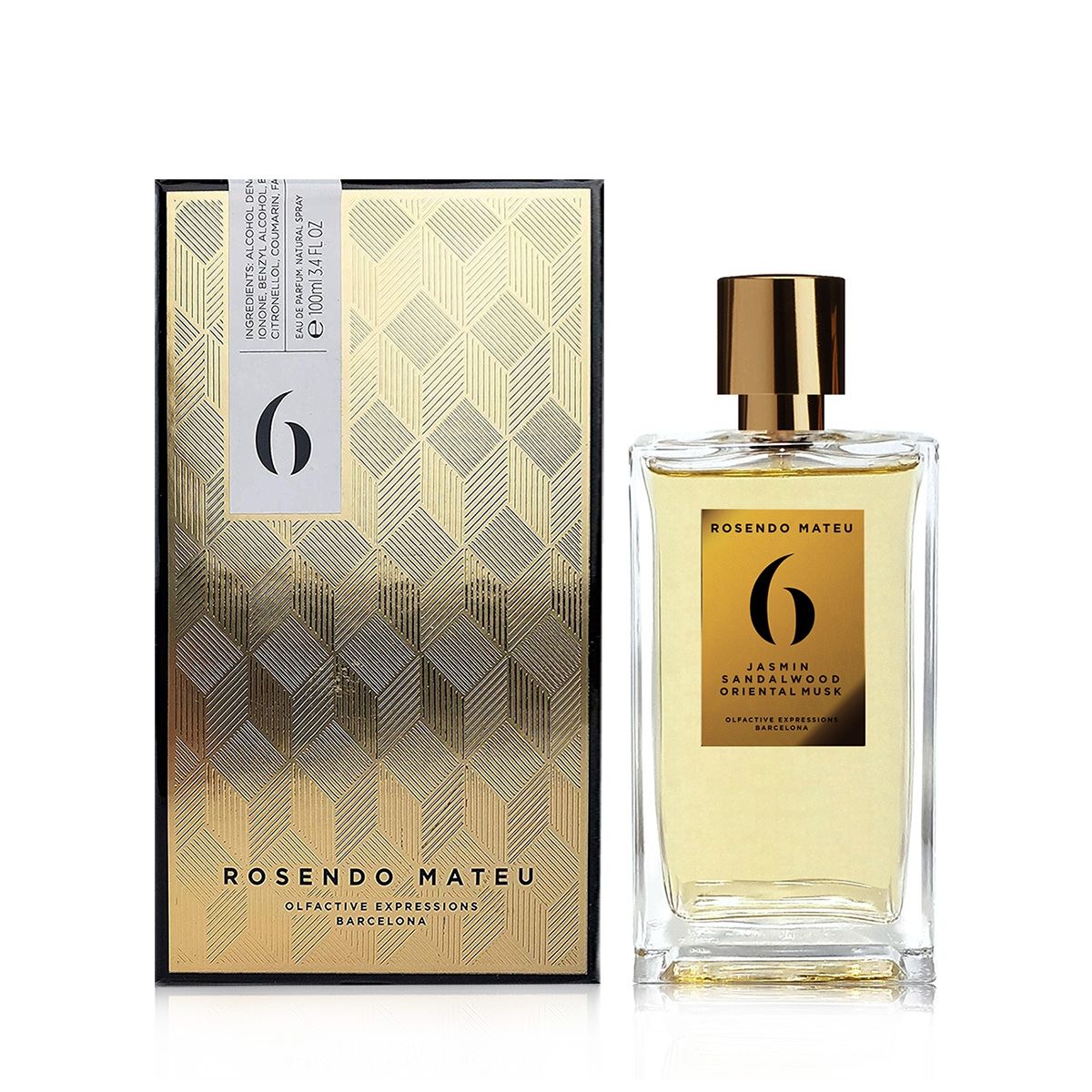  Rosendo Mateu Olfactive Expressions No 6 Jasmin, Sandalwood, Oriental Musk 