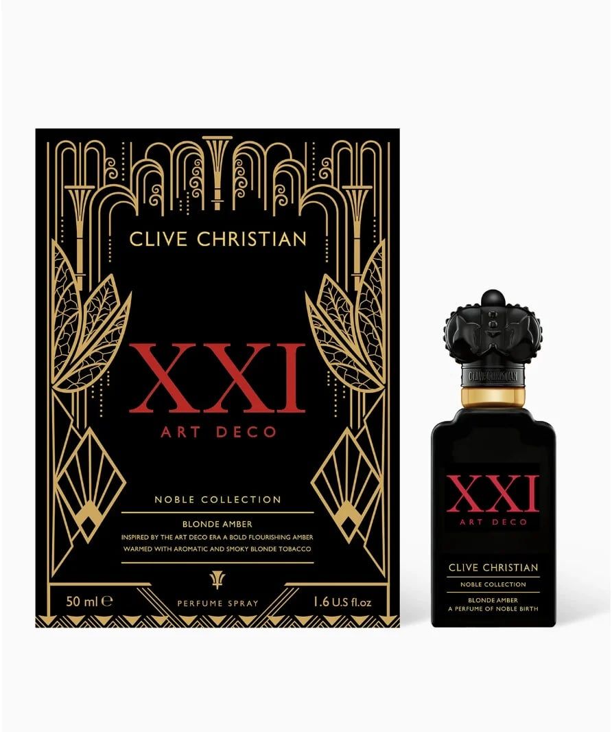  Clive Christian Noble Collection XXI Art Deco Blonde Amber 
