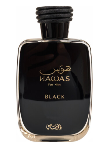 RASASI HAWAS BLACK FOR HIM SỰ KẾT HỢP HOÀN HẢO GIỮA GỖ VÀ HỔ PHÁCH SANG TRỌNG