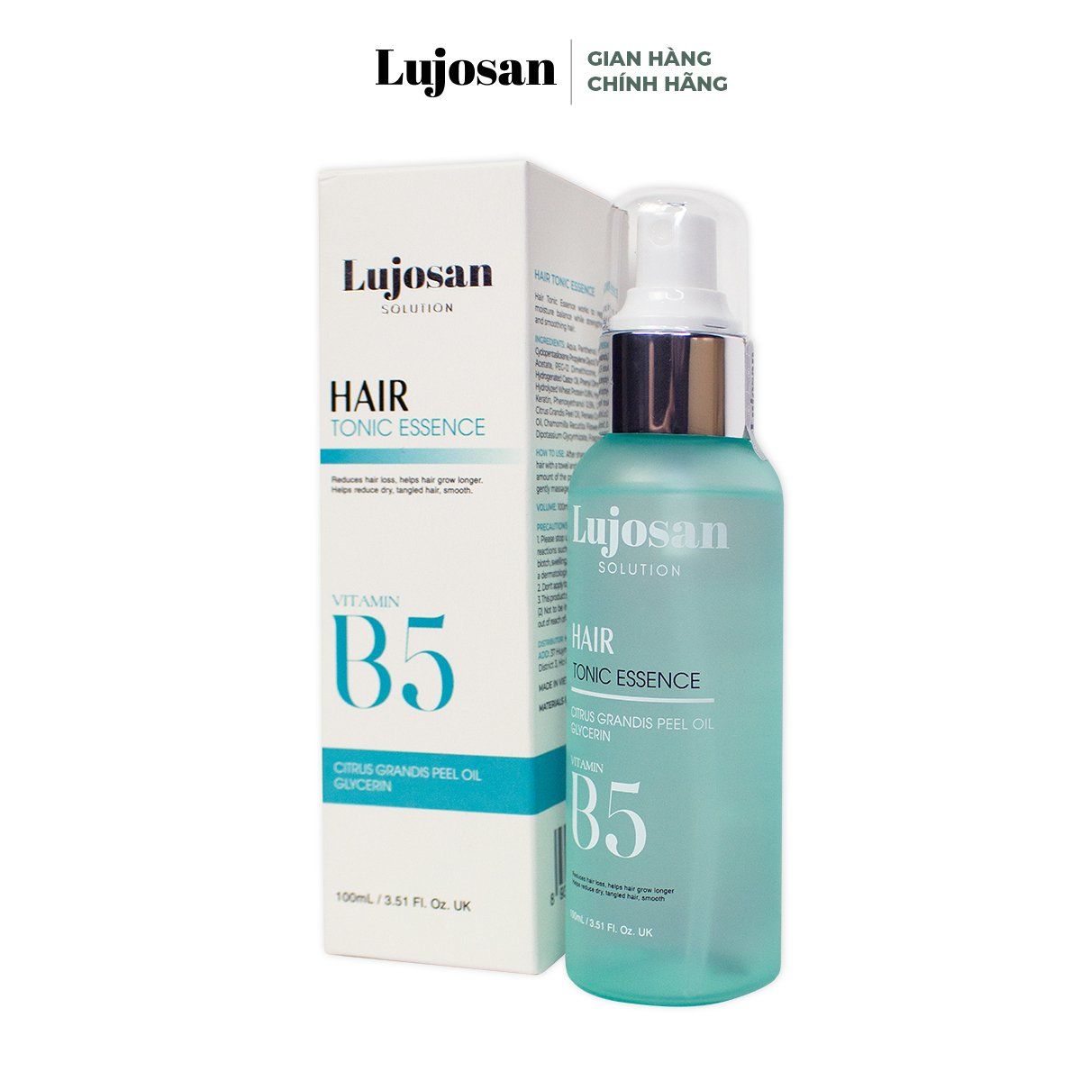  Xịt dưỡng tóc B5 Hair tonic essence Lujosan 
