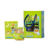 Dietary Supplement Bird’s nest soup for kids with Vanilla flavor Green Bird Babi - Pack 4 jars x 72gr