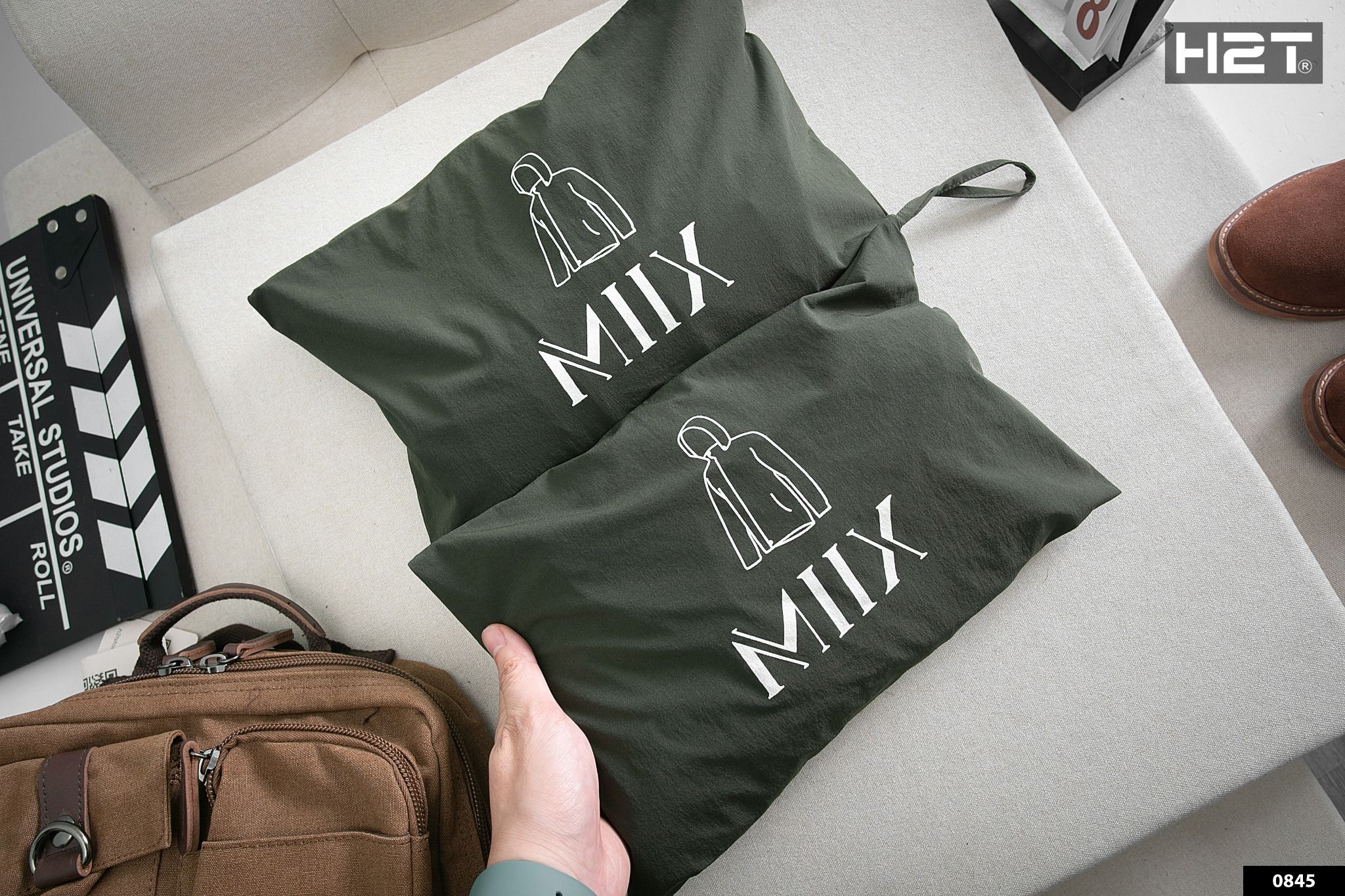  Áo Khoác Gió Có Mũ 0845BcL 