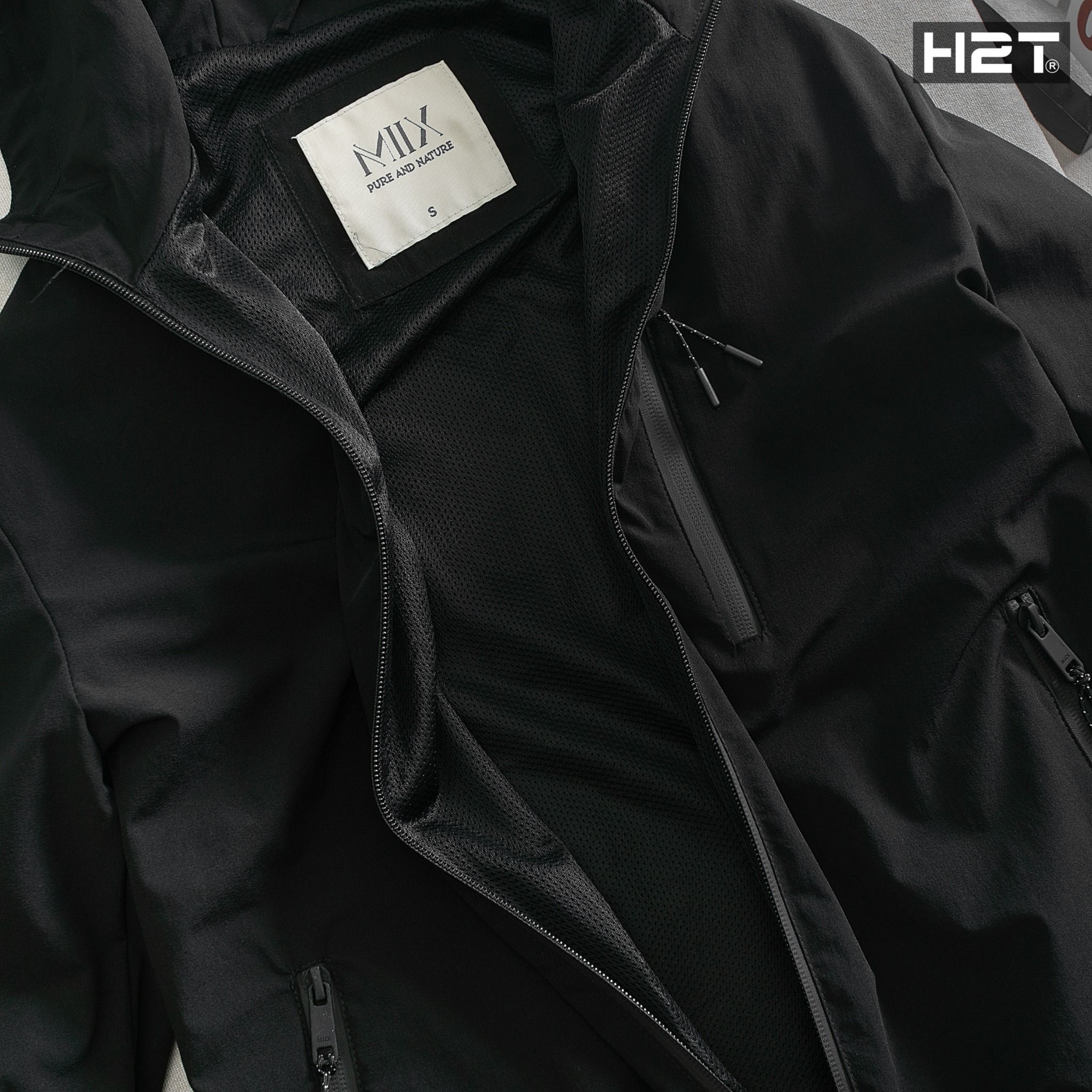  Áo Khoác Gió Có Mũ 0845BcL 