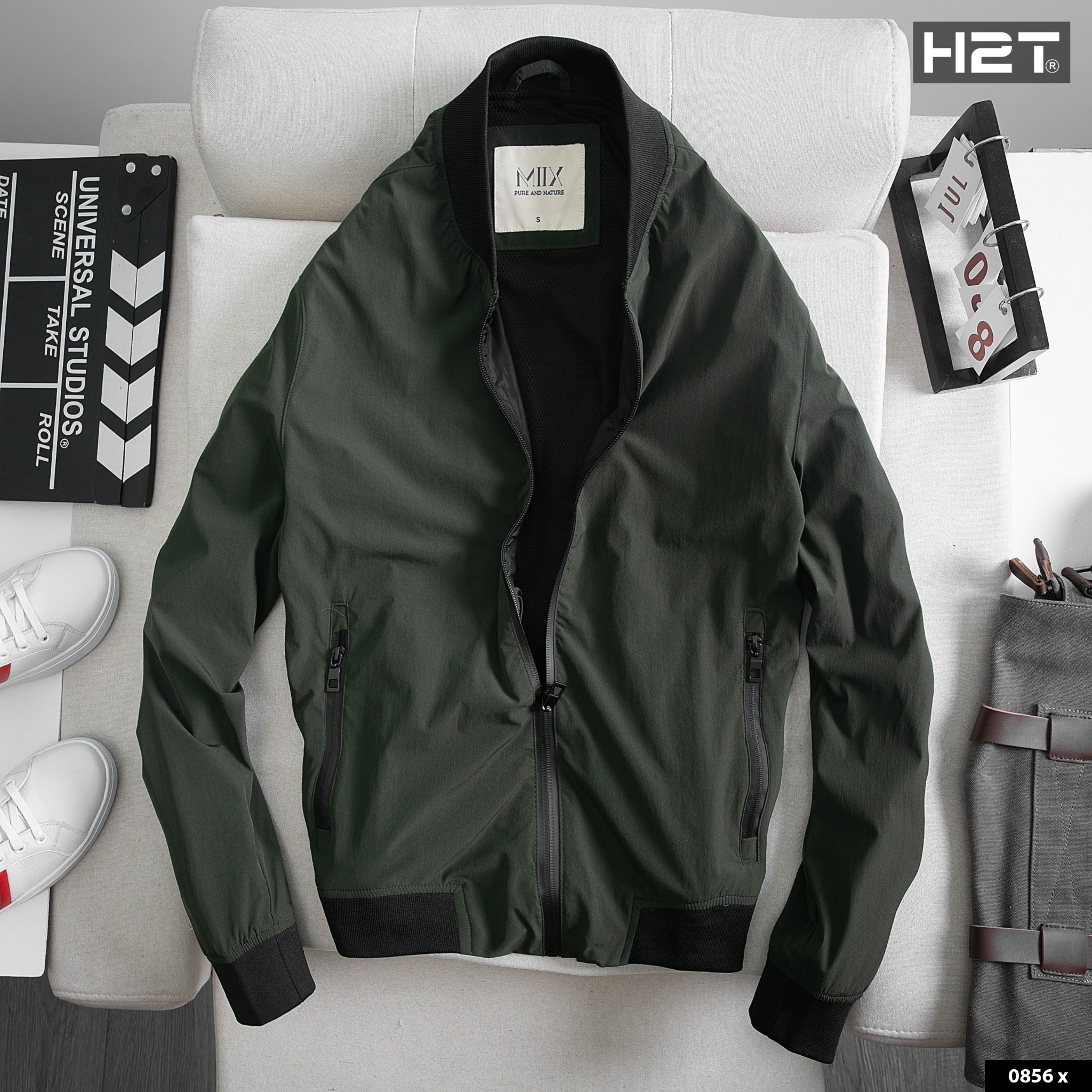 Áo Khoác Gió Boomber 0856BcM