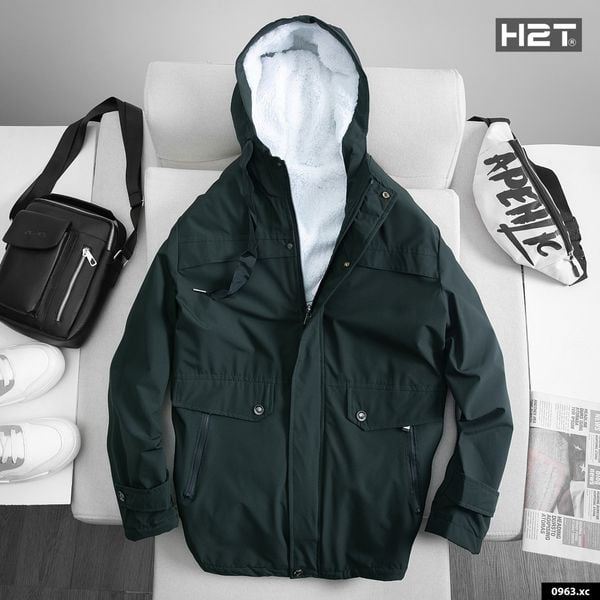  Áo Khoác Gió Có Mũ 0963BcL 
