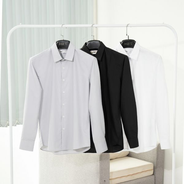  Sơ Mi Modal Chống Nhăn Dài Tay 1626 