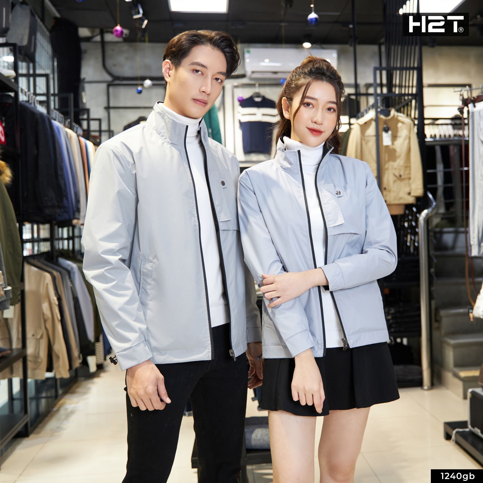  Áo Gió Hai Mặt 1240GbS 