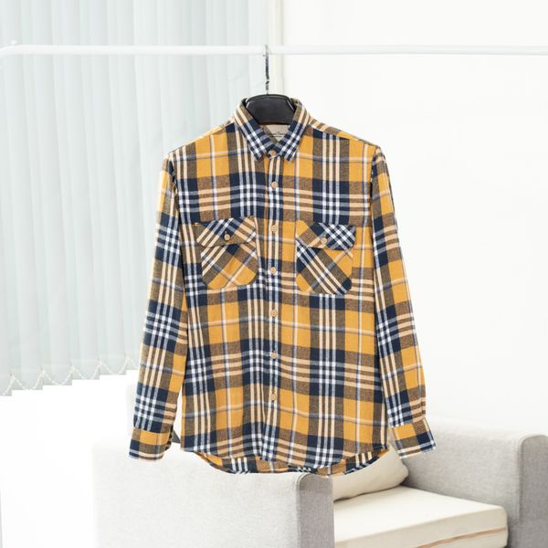  Sơ Mi Flannel Vải Dạ Kẻ Caro 1580 
