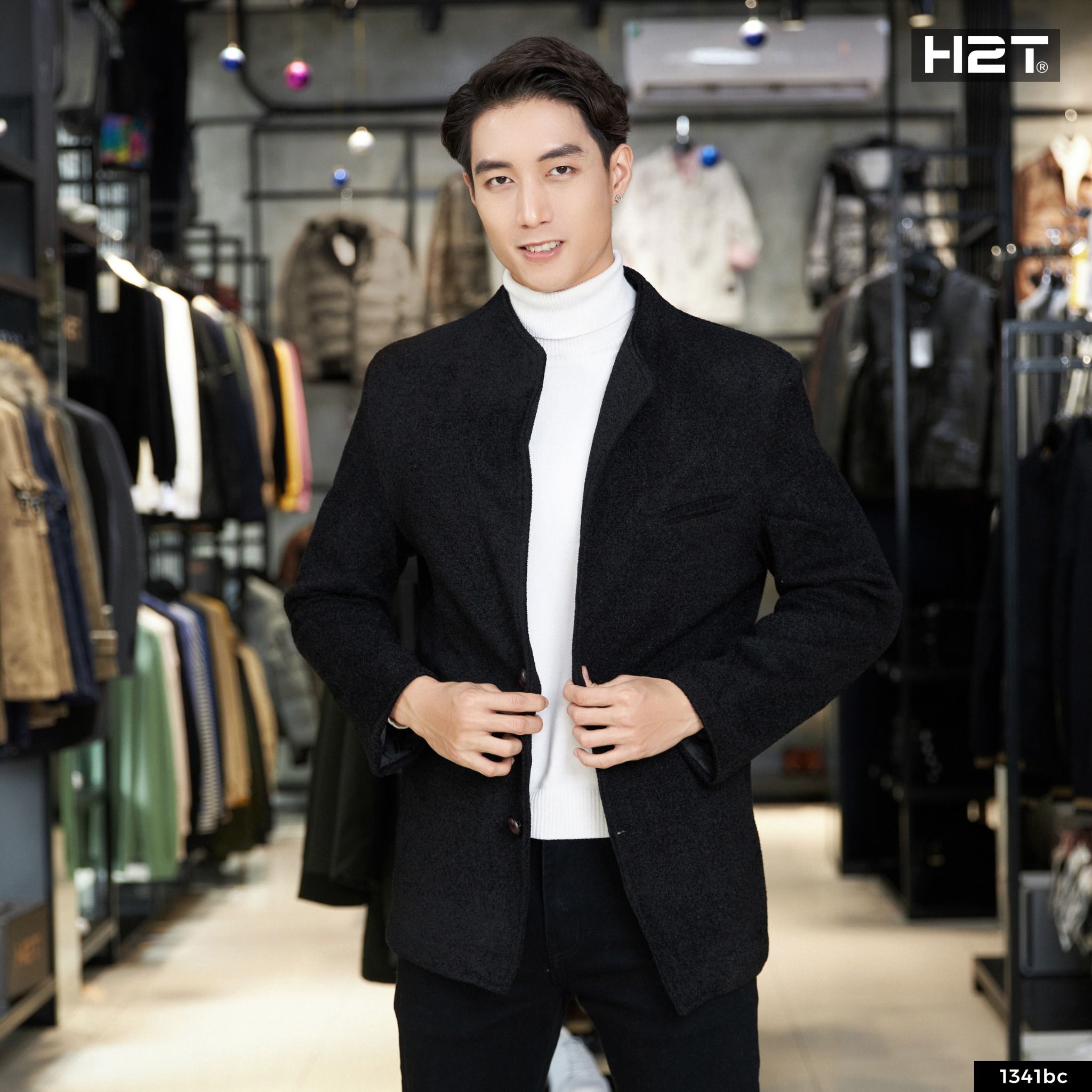  Măng Tô Dạ Ép Lót Lông 1341 