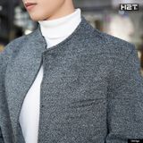  Măng Tô Dạ Ép Lót Lông 1341 