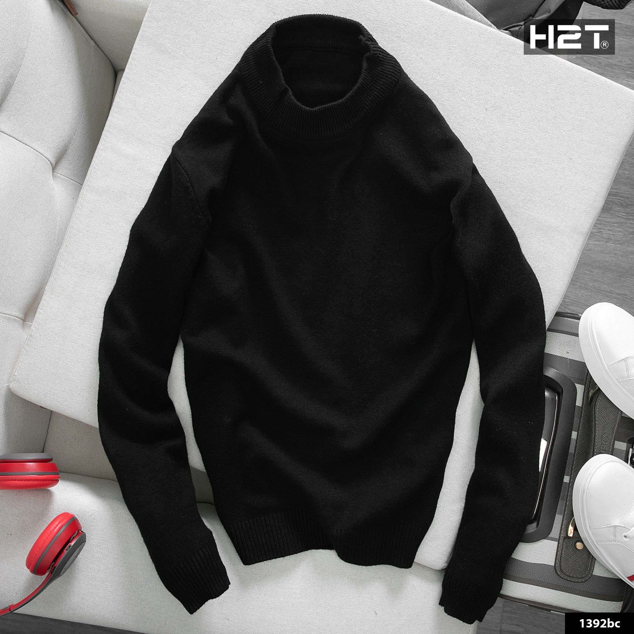  ÁO LEN CỔ LỌ 3 PHÂN 1392 