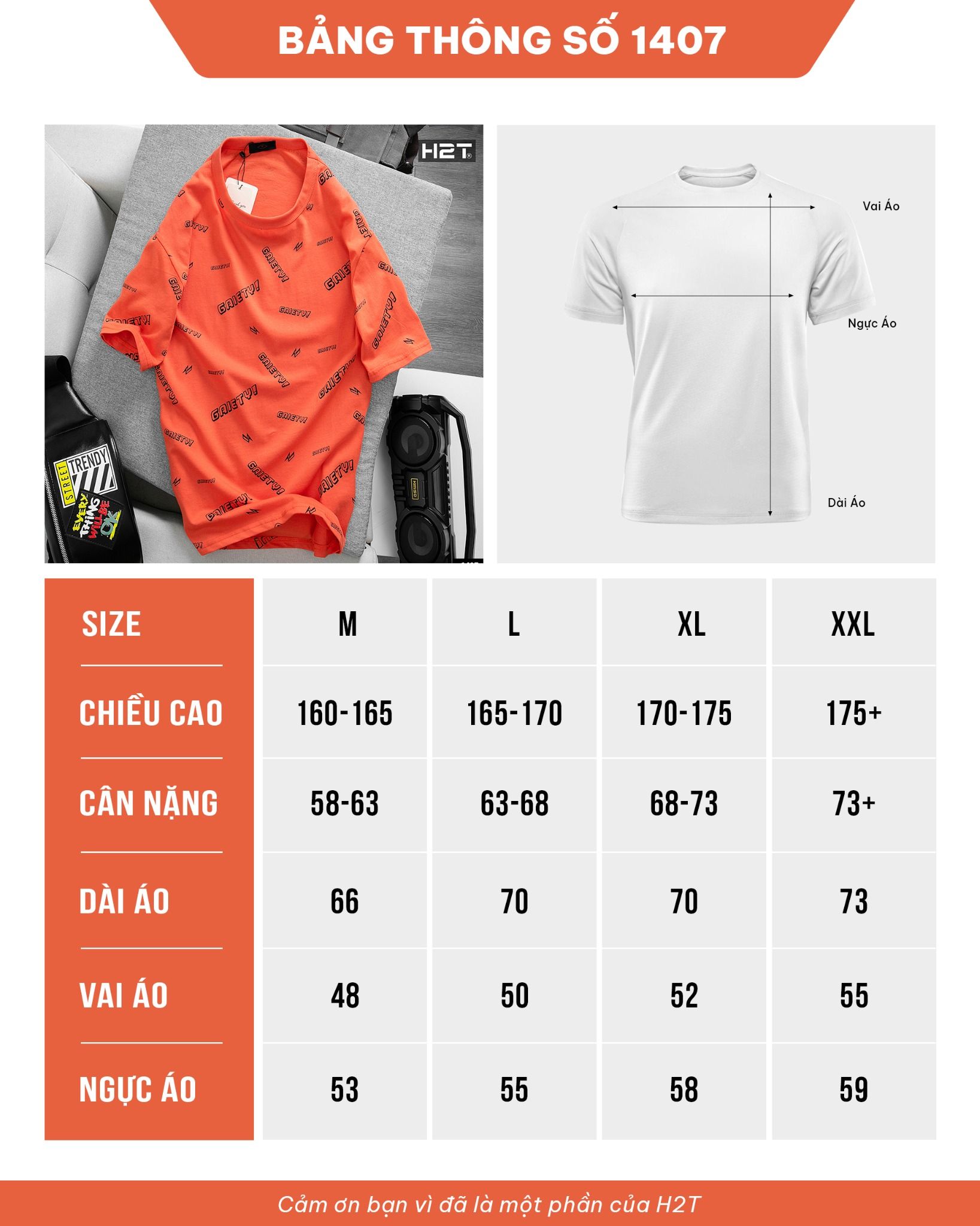 Áo Thun c1407TcM 