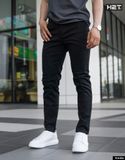  Quần Jeans Simwood Denim Black Ripped Slimfit 1544 