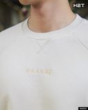  Áo Thun Nỉ Da Cá Orange 1602 