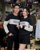  ÁO Nỉ Da Cá ColorBlock 1605 