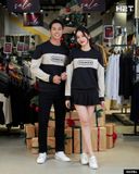  ÁO Nỉ Da Cá ColorBlock 1605 