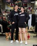  ÁO Nỉ Da Cá Text Printed Note 1610 