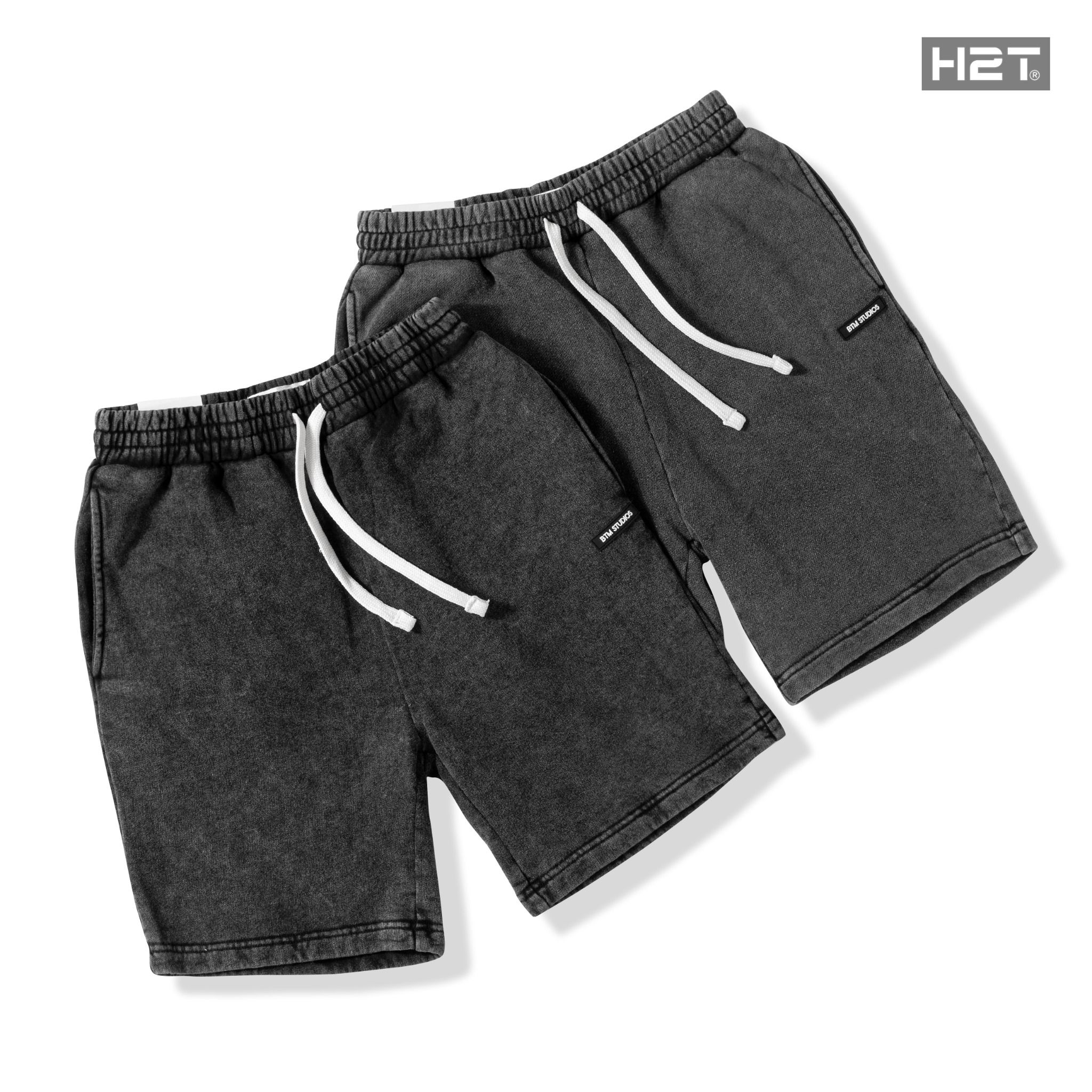  Quần Shorts Nỉ Wash Acid 1667 