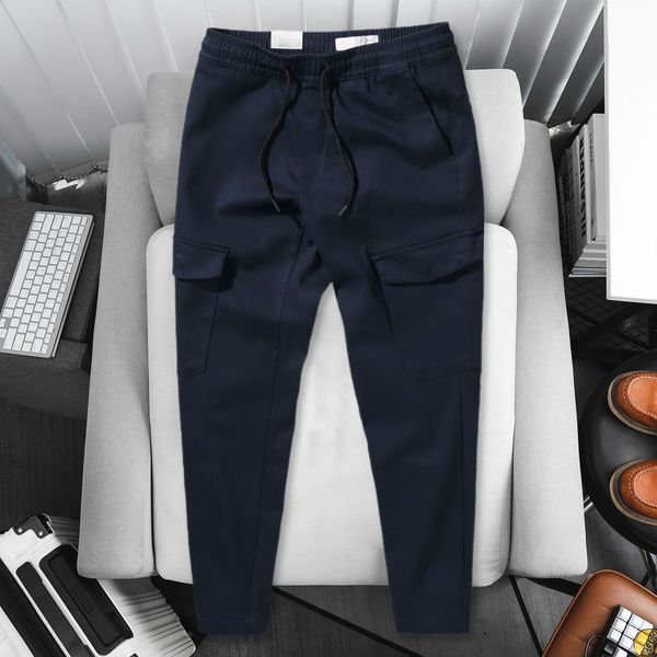  Quần Nỉ Ống Suông Túi Hộp Regular Cargo 1788 