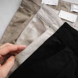  Quần Kaki Ống Suông Relaxed Straight Fit Pants 1767 