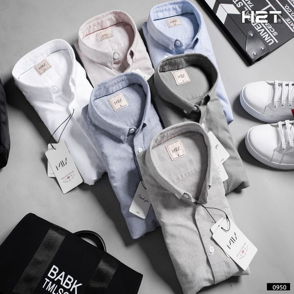  Áo Sơ Mi Dài Tay 0950GcL 