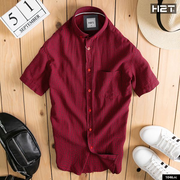  Áo Sơ Mi Cộc Tay 1046BcL 
